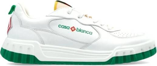 Casablanca Leren sportschoenen White Heren