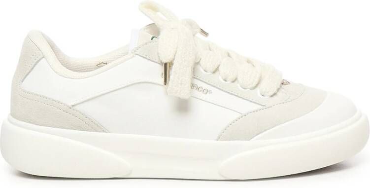 Casablanca Off-White Leren Sneakers