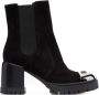 Casadei Ankle Boots Black Dames - Thumbnail 1