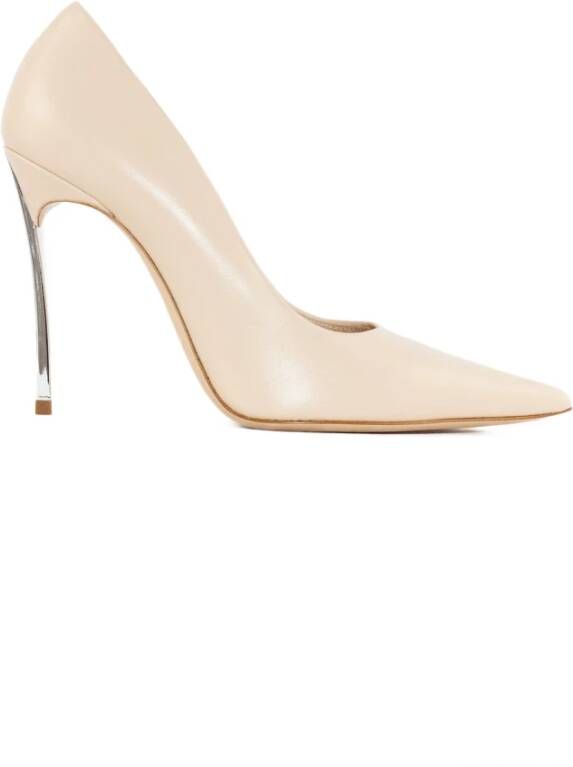 Casadei Beige Blade Tiffany Pumps Hoge Hak Beige Dames