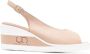 Casadei Beige Open Wedge Sandalen voor Vrouwen Beige Dames - Thumbnail 1