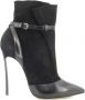 Casadei Blade Leren en Suède Enkellaarsjes - Thumbnail 1