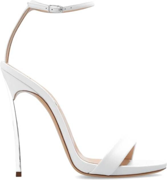 Casadei Blade Marta hakken sandalen White Dames