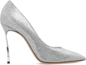 Casadei Blade stiletto pumps Grijs Dames