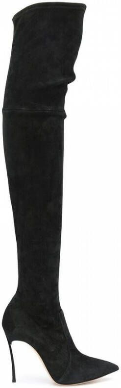 Casadei Laarzen Zwart Black Dames