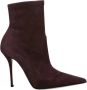 Casadei Bruine leren enkellaarzen - Thumbnail 1