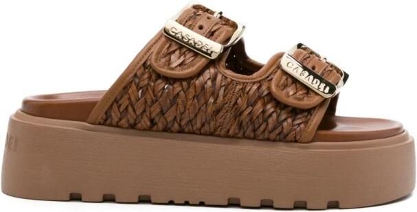 Casadei 2 Fasce Platform Sandal
