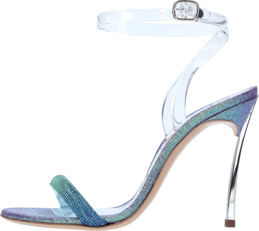 Casadei Sandalen met hoge hakken Groen Dames