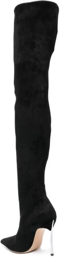 Casadei Suède over-de-knie laarzen Black Dames - Foto 4