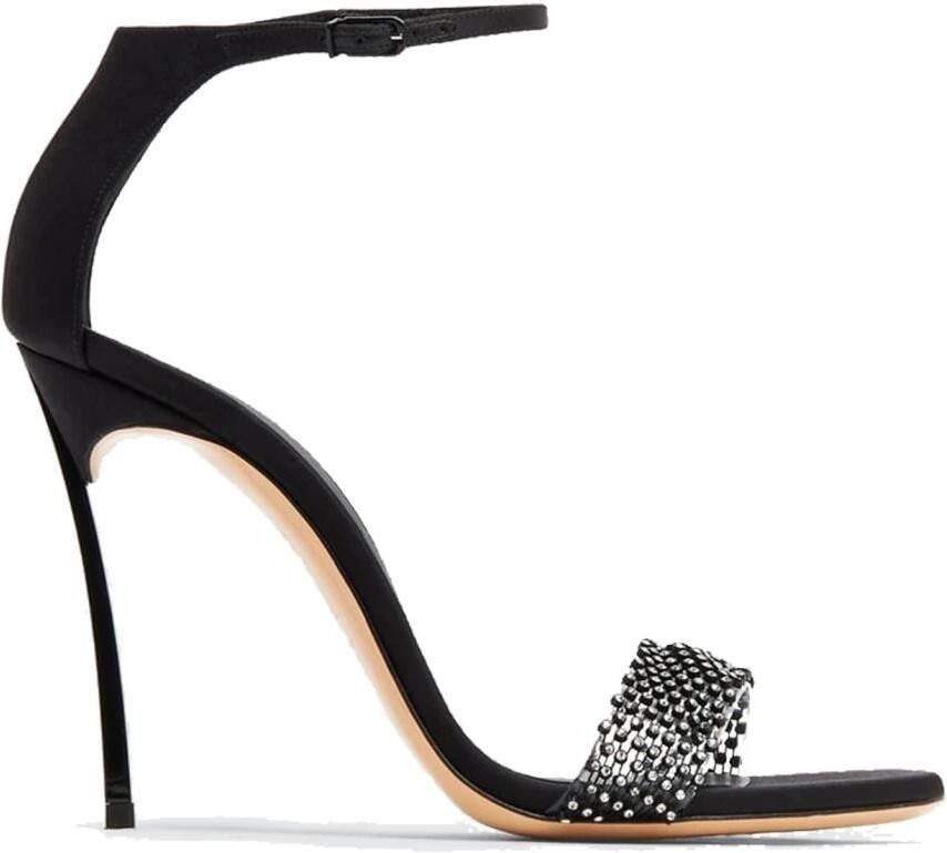 Casadei Blade Sandalen met Plexiglas Hak