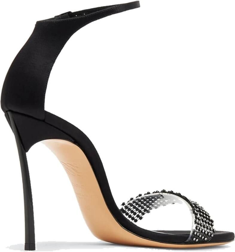 Casadei Blade Sandalen met Plexiglas Hak