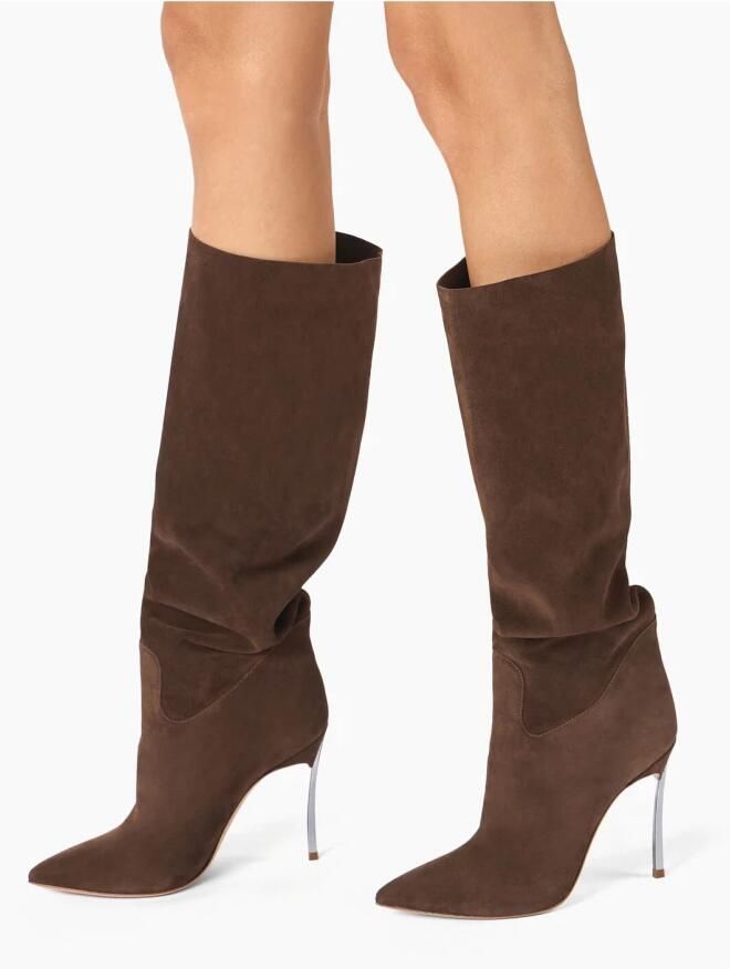 Casadei Blade Suede High Laarzen - Foto 3
