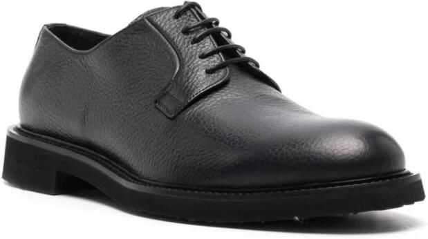 Casadei Blauwe Leren Formele Platte Schoen - Foto 3