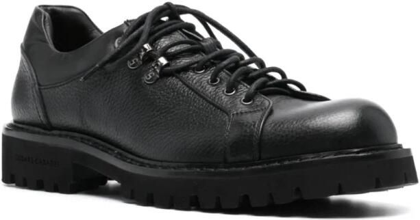 Casadei Blauwe Leren Trainers Sneakers