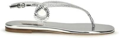 Casadei Bos Taurus Flat Sandals