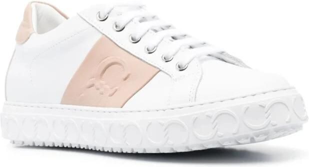 Casadei Bruin Leren Casual Trainers Sneakers Brown Dames - Foto 3