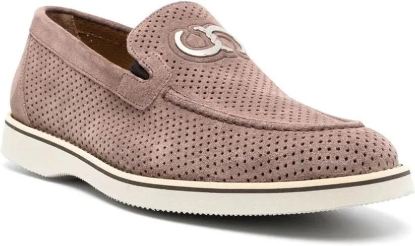 Casadei Elegante Beige Loafers