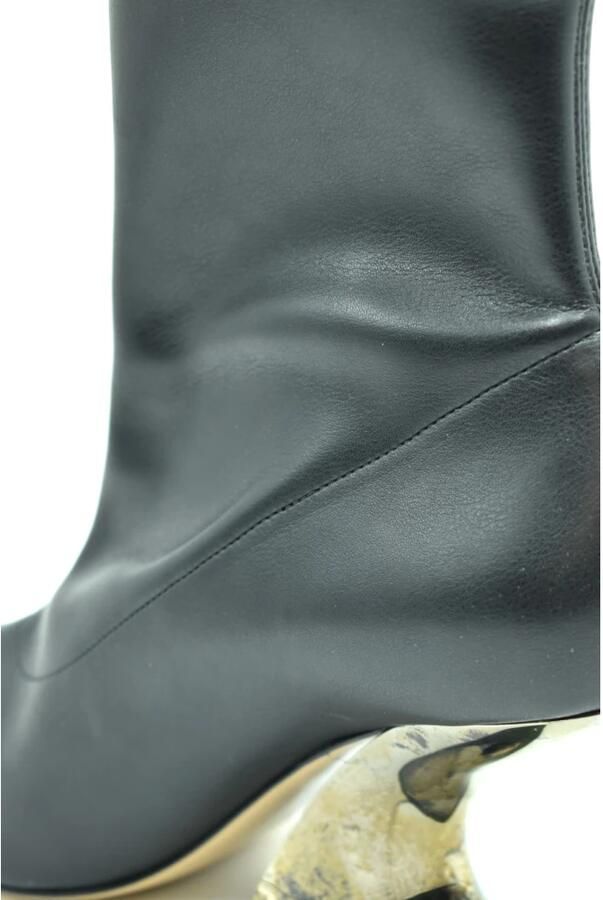 Casadei Boots Stivaletto Elodie Pelle Nera in zwart - Foto 3