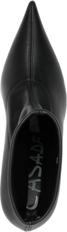 Casadei Boots Stivaletto Elodie Pelle Nera in zwart - Foto 7