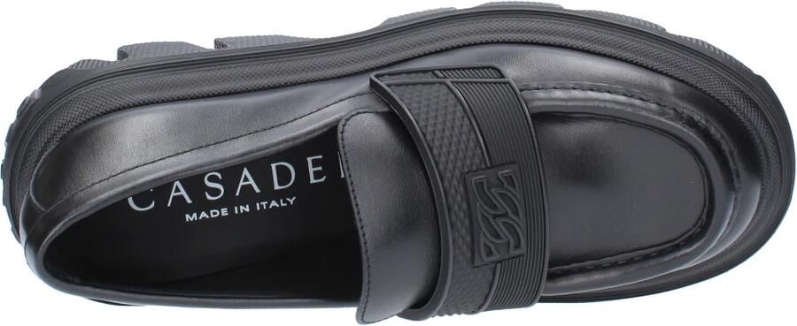 Casadei Stijlvolle Mocassins met 4 cm zool Black Dames - Foto 7