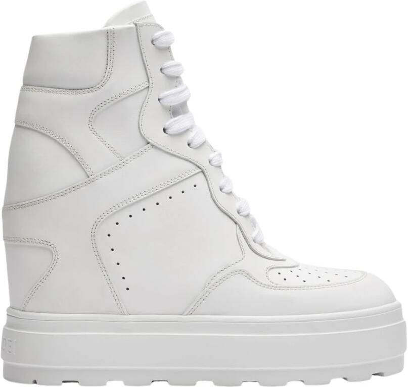 Casadei High Top Leather Sneakers