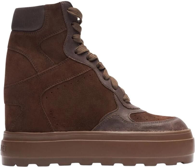 Casadei High Top Suède Sneakers
