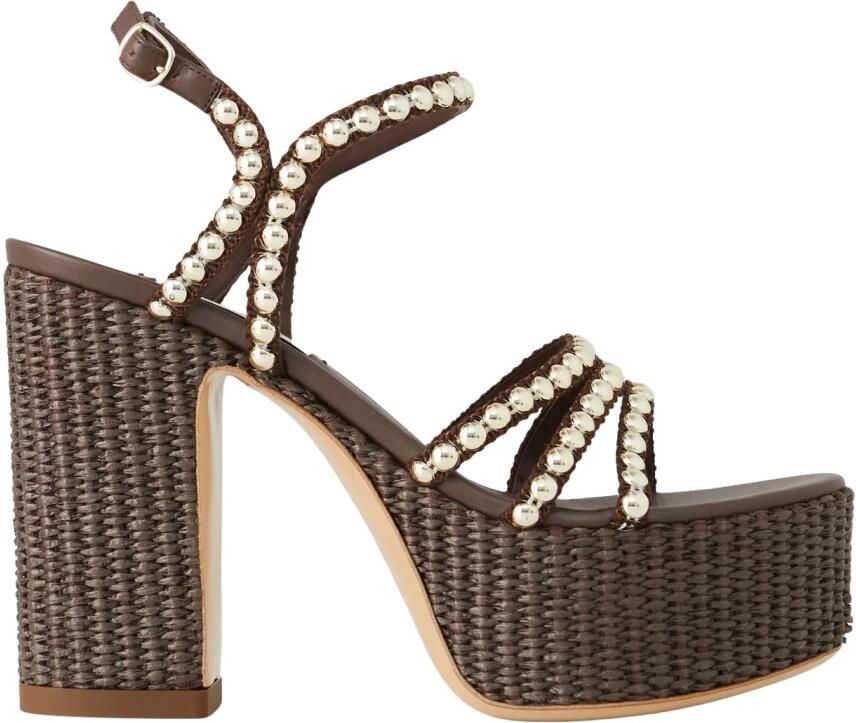 Casadei Isa Studsway 120 Platform Sandalen