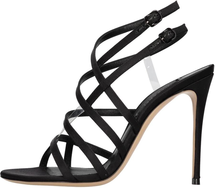 Casadei Julia Satin Cage Sandalen