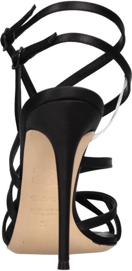 Casadei Julia Satin Cage Sandalen - Foto 4