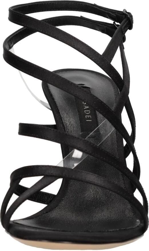 Casadei Julia Satin Cage Sandalen - Foto 3