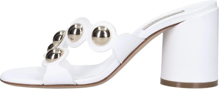 Casadei Leren muiltjes met studs