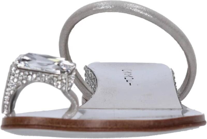 Casadei Leren muiltjes met Swarovski - Foto 3