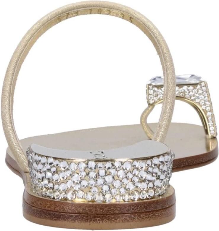 Casadei Leren muiltjes met Swarovski-kristallen - Foto 2