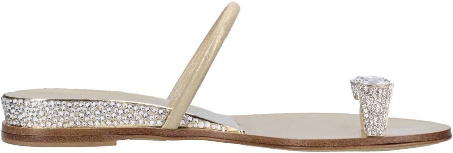 Casadei Leren muiltjes met Swarovski-kristallen - Foto 5