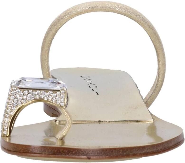 Casadei Leren muiltjes met Swarovski-kristallen - Foto 3