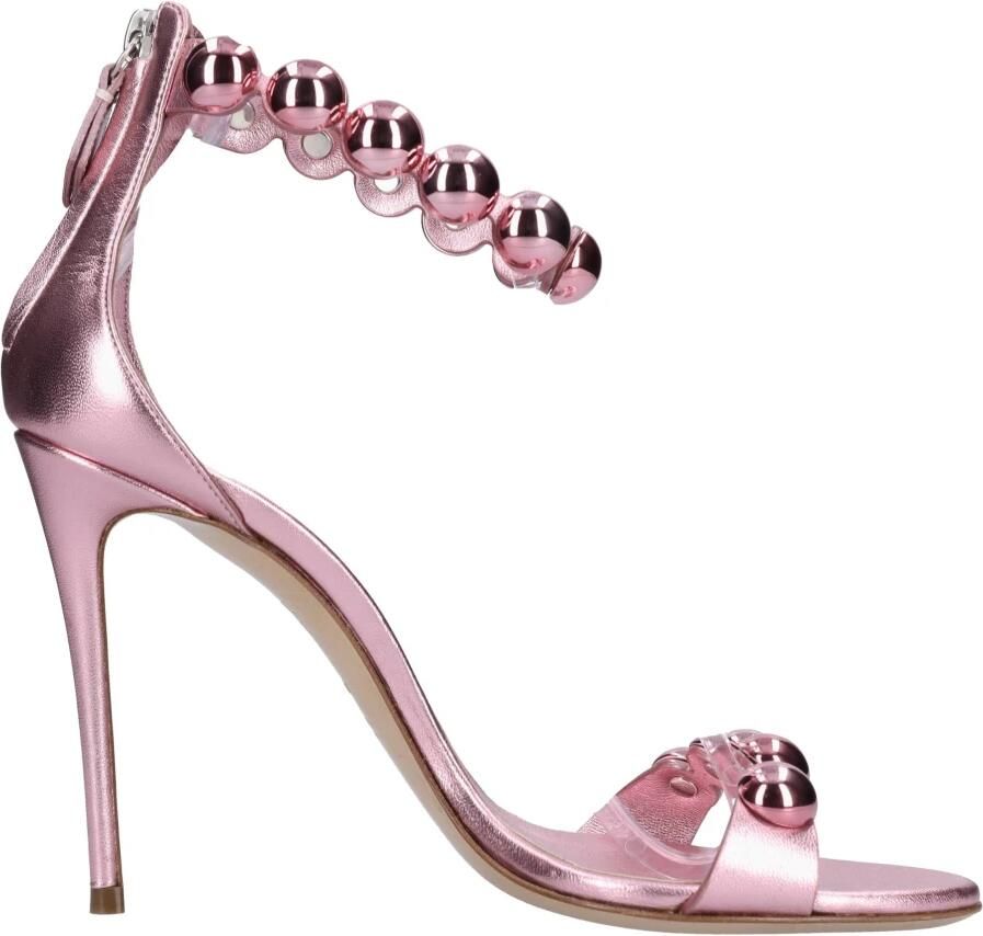 Casadei Leren Sandalen met Noppen - Foto 2