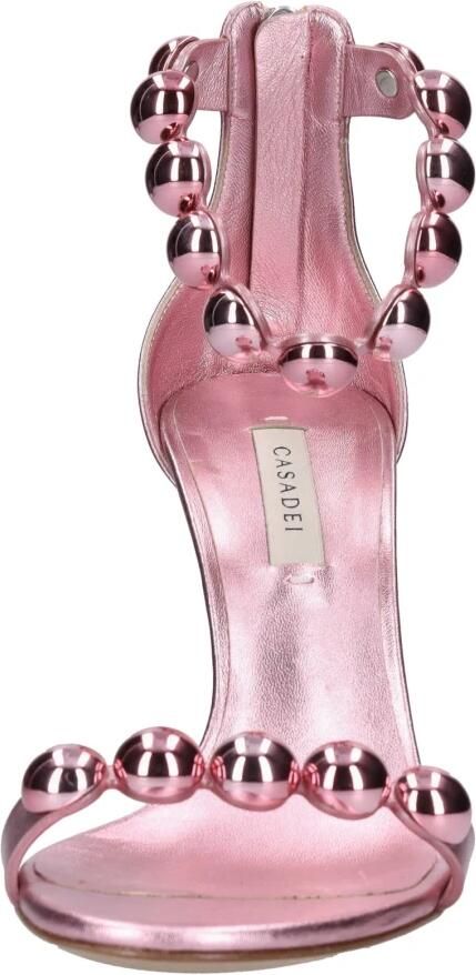 Casadei Leren Sandalen met Noppen - Foto 3