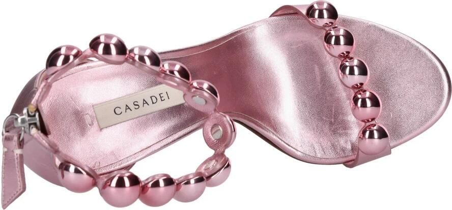 Casadei Leren Sandalen met Noppen - Foto 5