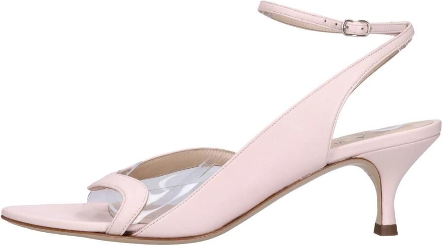 Casadei Leren sandalen met plexiglas