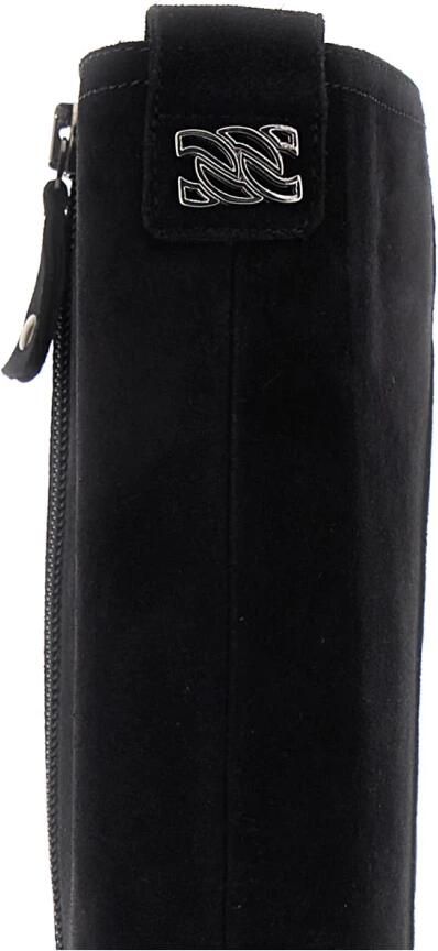 Casadei Logo-Geborduurde Suède Laarzen - Foto 2