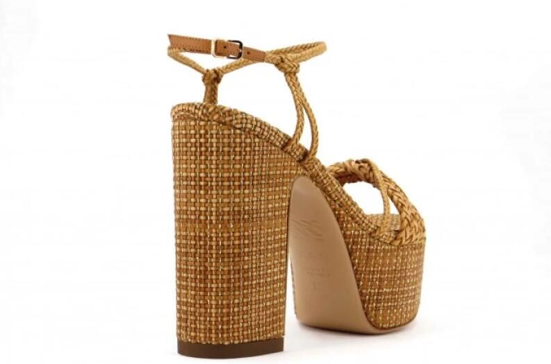 Casadei Lux Hanoi leren sandalen met Bio