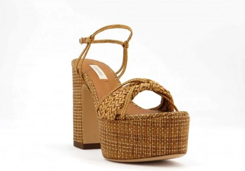 Casadei Lux Hanoi leren sandalen met Bio