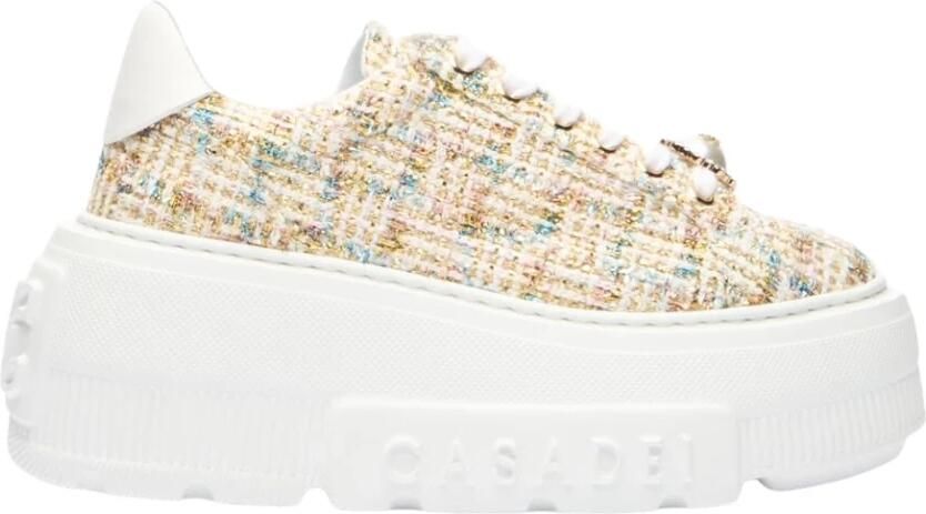 Casadei Nexus Boucle + Perla Sneakers