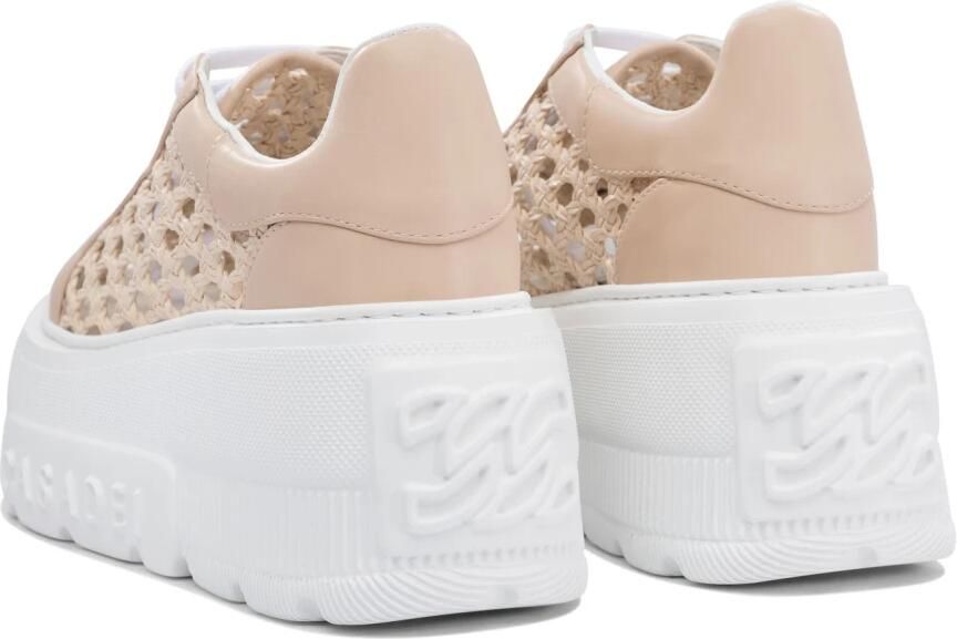 Casadei Chunky Sole Leren Lage Sneakers - Foto 3