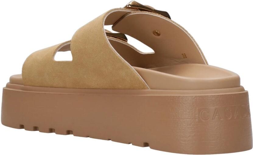 Casadei Suède Sandalen met Dubbele Band - Foto 3