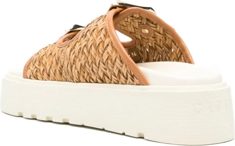 Casadei Sandalen met gespdetail en geweven bandjes - Foto 2