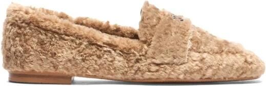 Casadei Shearling Loafer Mocassins
