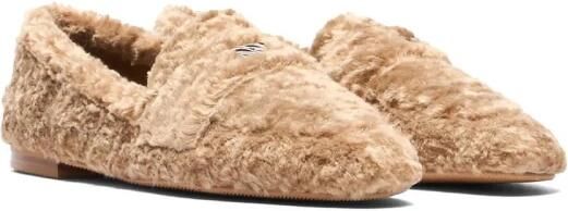 Casadei Shearling Loafer Mocassins - Foto 2