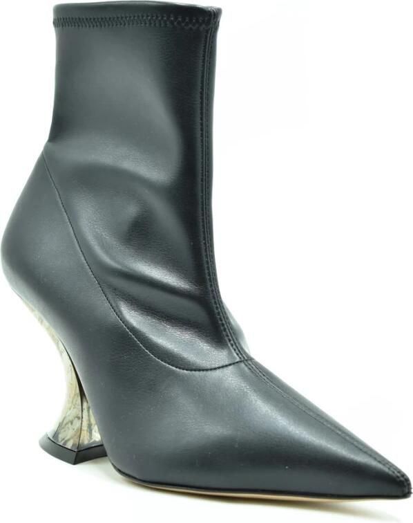 Casadei Boots Stivaletto Elodie Pelle Nera in zwart - Foto 5