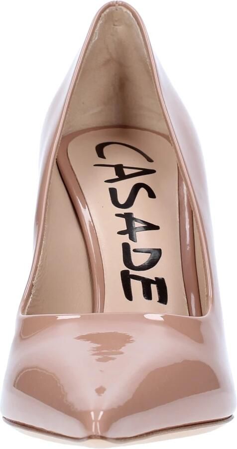 Casadei Nude Patent Decollette Hakken Pink Dames - Foto 6